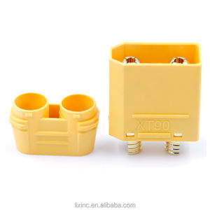 Batteria al litio XT90-F XT90-<span class=keywords><strong>M</strong></span> di alta qualità multifunzione a prova di fuoco 45A Xt90 connettore spina per UAV - Product Image 5