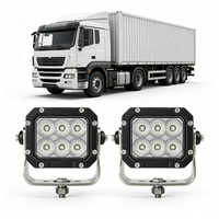 Projecteur de Travail Industriel Professionnel LED 60W Robuste 4800LM à Faisceau Concentré et Diffus, Vente en Gros Usine
