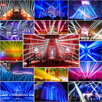 Mgolighting LED 200W Beam Spot Wash Moving Head Hybrid für Konzert- und Event-Bühnenbeleuchtung