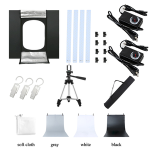 กล่องไฟสตูดิโอถ่ายภาพ100ซม. กล่องไฟ LED แบบมืออาชีพสำหรับกล้องมือถือ - Product Image 2