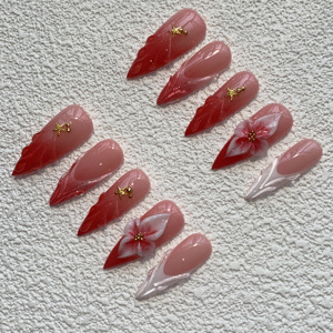 Muestras Gratis, <span class=keywords><strong>Uñas</strong></span> Postizas <span class=keywords><strong>de</strong></span> Lujo <span class=keywords><strong>de</strong></span> Marca Privada, <span class=keywords><strong>Uñas</strong></span> Acrílicas Gruesas Hechas a Mano con Pedrería, <span class=keywords><strong>Uñas</strong></span> Artificiales - Product Image 3