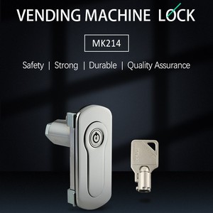 Mk214 an ninh Nhật Bản phong cách mới Snack l-xử lý loại máy bán hàng tự động khóa với hình ống chính - Product Image 2