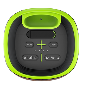 Altavoz Portátil para Karaoke de 80 Vatios con 2 Micrófonos Inalámbricos, 7 Horas de Reproducción, Función de Karaoke y Grabación, TWS. - Product Image 5