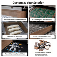 Ruban de masquage en PTFE haute résistance à la chaleur, ruban de scellement thermique en PTFE pour circuits électroniques