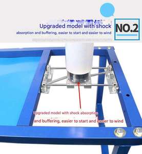 Macchina Avvolgitrice Semi-Automatica Aggiornata con Leva Doppia, Piedino Regolabile e Dispenser Manuale per Imballaggio Cartoni - Product Image 5
