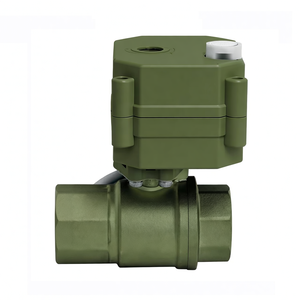 Venta de Liquidación COVNA B2B, Válvula de Bola Eléctrica Motorizada de 110V, 2 Vías, DN15, 1/2 Pulgada, Roscada, Mini Válvula de Bola de Latón con Actuador Eléctrico - Product Image 1