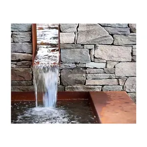 Top Verkoop Gegarandeerde Kwaliteit Outdoor Fake Waterval Cascade Waterval