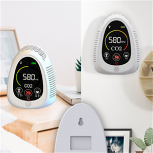 Détecteur <span class=keywords><strong>de</strong></span> gaz <span class=keywords><strong>de</strong></span> qualité <span class=keywords><strong>de</strong></span> l'air intérieur 5 en 1 sans fil Wifi Tuya <span class=keywords><strong>CO2</strong></span> mètre détecteur <span class=keywords><strong>de</strong></span> <span class=keywords><strong>fumée</strong></span> moniteur maison intelligente - Product Image 5