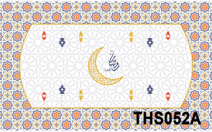Musulman Ramadan Conceptions <span class=keywords><strong>Nappe</strong></span> en PVC Imprimée - Product Image 6