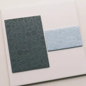 Tapete de Textura para Arcilla Polimérica, Herramienta para Arcilla de Cerámica, Sello de Impresión para Joyería, Sello de Textura de Plantas y Flores - Product Image 5