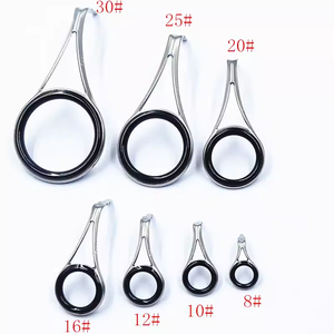 ชุดซ่อมวงแหวนคัน<span class=keywords><strong>เบ็ด</strong></span>ตกปลาโลหะ DIY Fuji FAST Action พร้อมขาเดี่ยว สำหรับใช้ในทะเลสาบและลำธาร - Product Image 3