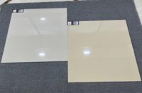 Carreaux de sol en porcelaine polie effet cristal blanc ivoire 60x60 à double chargement, grand stock à prix réduit pour salon
