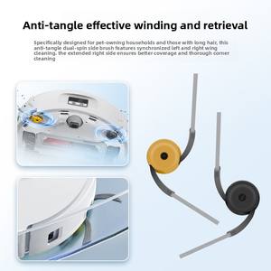 Spazzola Laterale di Ricambio per Robot Aspirapolvere Roborock Qrevo Curv 2 Flow, Accessori e Parti di Ricambio - Product Image 6