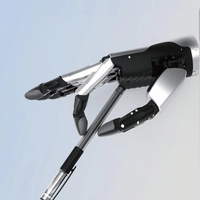 Robot Lingheyun Ti5 : Nouvelle main bionique intelligente à 6 mâchoires, moteur électrique flexible avec algorithme de contrôle du couple