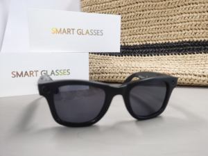 แว่นตาอัจฉริยะ AI พร้อมกล้อง HD แปลภาษาแบบเรียลไทม์ <span class=keywords><strong>ค</strong></span>วบ<span class=keywords><strong>ค</strong></span>ุมด้วยระบบสัมผัส กันน้ำระดับ IPX-65 เครื่องเล่นเพลง - Product Image 4