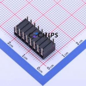 2159-208RG0CUNT1 Pin Socket Through hole Component (THT),P=2.54mm Connector 2x8P 2.54mm 2.54mm Square Hole - Product Image 2