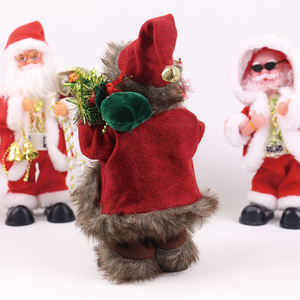 จีนผู้ผลิตอิเล็กทรอนิกส์Santaตุ๊ก<span class=keywords><strong>ตา</strong></span>Plushของเล่นเพลงคริสต์มาสตกแต่งวันหยุดของขวัญเด็กอุปกรณ์ - Product Image 5