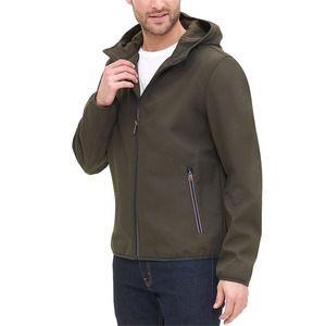 Veste softshell pour homme, coupe classique, style automne, avec fermeture éclair, vente chaude, meilleur prix, veste softshell pour l'extérieur - Product Image 4