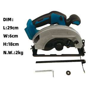 <span class=keywords><strong>Scie</strong></span> circulaire électrique de qualité industrielle, moteur sans balais alimenté par batterie 18-24V, machine à couper le bois, réglable - Product Image 6