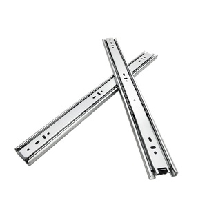 45mm đồ nội thất phần cứng mở rộng đầy đủ 3 lần ngăn kéo hướng dẫn bóng mang Ngăn kéo trượt tủ bếp Ngăn kéo trượt - Product Image 1