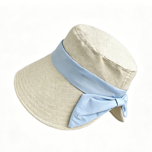 Topi Pelaut Ringan dengan Cetakan Kartun, Topi Pantai Kasual, Pelindung Matahari Bernapas, Visor Musim Panas untuk Wanita dan Anak Perempuan - Product Image 6