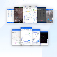Récepteur GPS/GNSS RTK Hi-Target VRTK2 avec double caméra laser pour la topographie, vision différentielle AR et IMU pour le repérage RTK