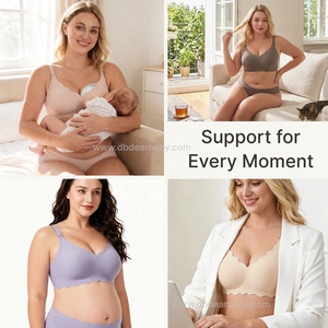 Ropa Interior de Maternidad <span class=keywords><strong>Talla</strong></span> <span class=keywords><strong>Grande</strong></span>, Tejido Suave, Elástico y Transpirable, para Mujeres Embarazadas, Recuperación Postparto y <span class=keywords><strong>Lactancia</strong></span>, <span class=keywords><strong>Sujetador</strong></span> de <span class=keywords><strong>Lactancia</strong></span> - Product Image 6