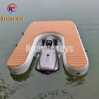 Prix d'usine Gonflable C Dock U Dock Plate-forme d'eau flottante Jet Ski Boat Dock