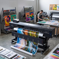 Imprimante photo à solvant écologique de 1,88 m, machine d'impression jet d'encre grand format de 6 pieds avec têtes XP600 pour bannière en vinyle PVC