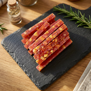 Snacks para Perros OEM de Carne de Res y Queso, Tiras con Alto Contenido de Carne, No Orgánicos, Golosinas para Mascotas - Product Image 1