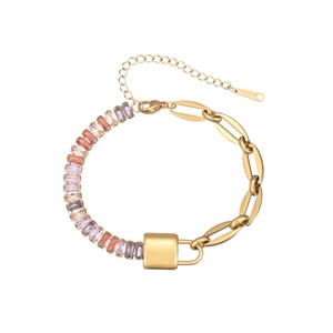 Pulsera de Cadena con Colgante Redondo de Árbol de la Vida, Joyería de Moda - Product Image 3