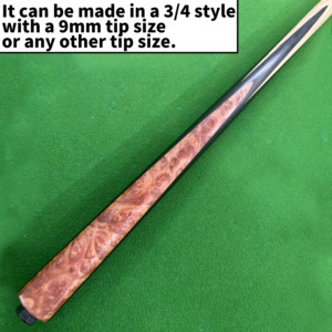 Queue de <span class=keywords><strong>billard</strong></span> Amberla, style monobloc à une seule pièce, adaptée aux clubs de <span class=keywords><strong>billard</strong></span> haut de gamme, fabriquée à la main, sans peinture - Product Image 3