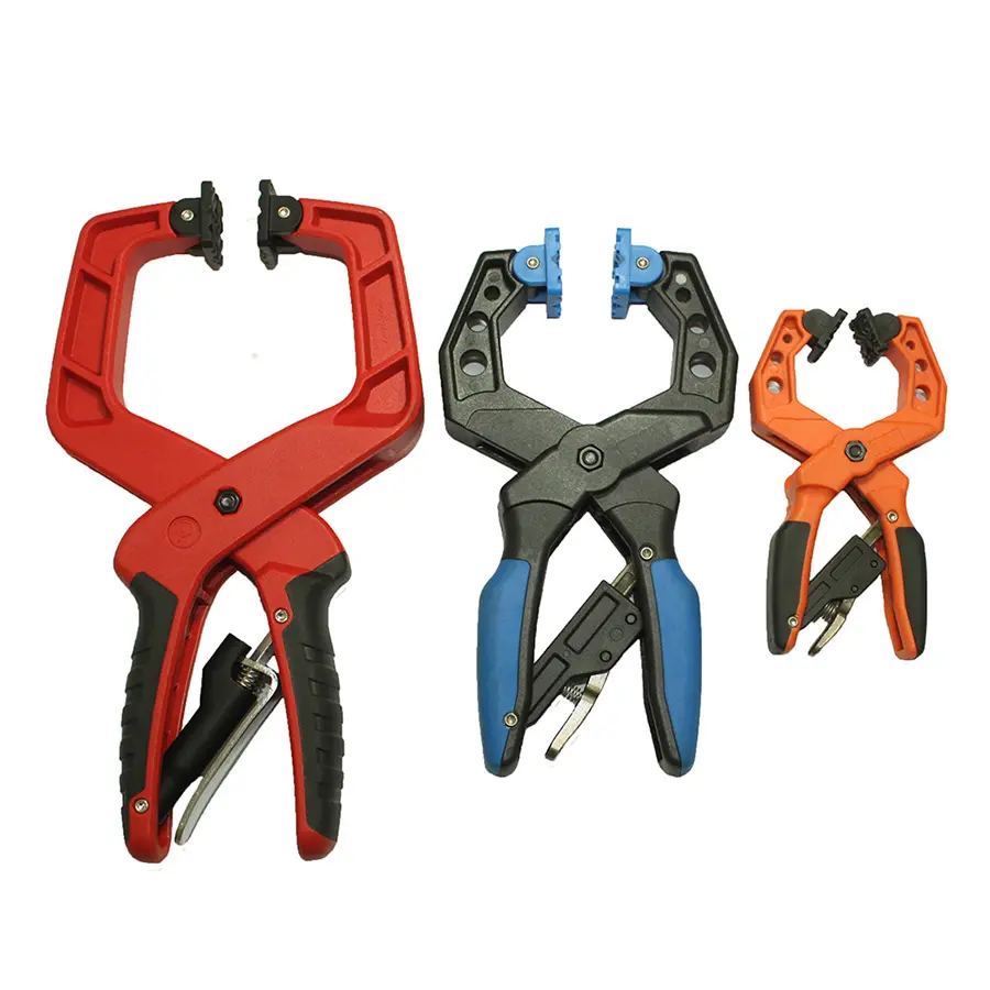Factory Direct Supply durable non-slip Double-Shot Injection Molding Hand Clamps for carpentry