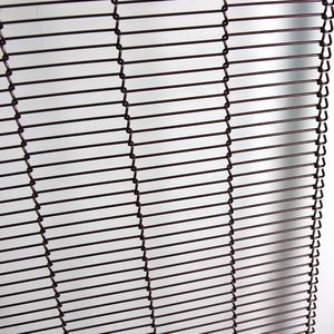 שרשרת לוחות רשת דקורטיביים ארוגים סטנדרטית רשת מתכת מורחבת עבור קישוט תקרת פנים, אלומיניום מורחבת רשת מתכת - Product Image 5