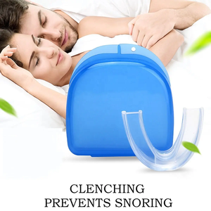 Mouthpiece tidur diam, corong silikon aman dan nyaman baru anti dengkur - Product Image 6