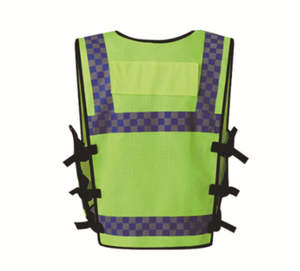 مرحبا-viz الأمن موحدة عاكس الشريط الأمن سترة اقتصادية السلامة سترة عاكسة مع الشعار - Product Image 4