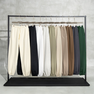 Pantalons de survêtement décontractés pour hommes en éponge française 70% coton 30% Polyester Joggers de luxe doux OEM Anti-rides Anti-boulochage de haute qualité - Product Image 6