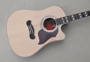 Flyoung-guitarra acústica de 41 pulgadas, instrumento de cuerda sólido, Hummingbird - Product Image 2