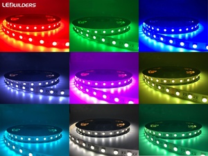 3 năm Bảo hành 12V 24V DC 10mm 12mm Đồng FPC IP20 không chống thấm nước IP65 IP67 IP68 linh hoạt 5050 RGBW USB LED Strip - Product Image 3