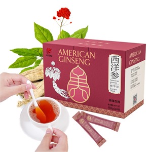 Extracto orgánico de ginseng americano, suplemento de hierbas para adolescentes, adultos, polvo instantáneo, potenciador de la memoria, eficacia antioxidante - Product Image 1
