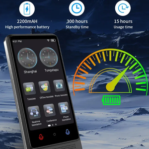 Traducteur vocal intelligent hors ligne, ukrainien, turc, tchèque, russe, IA, traducteur en ligne, 137 langues, équipement de traduction Chatgpt - Product Image 2