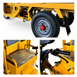 Camionnette électrique intelligente à 2 roues, carrosserie ouverte, pour le transport <span class=keywords><strong>de</strong></span> GPL, avec support pour 15 bouteilles <span class=keywords><strong>de</strong></span> gaz, assistance au freinage et capacité <span class=keywords><strong>de</strong></span> charge élevée pour une livraison urbaine sécurisée - Product Image 3