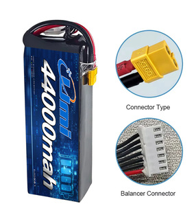 6S 8S 44000mAh FPV drone LiPo pin 22.8V 30.4V 70C tốc độ cao điện áp cao pin <span class=keywords><strong>lithium</strong></span> <span class=keywords><strong>polymer</strong></span> cho 10 13 15inch UAV - Product Image 6