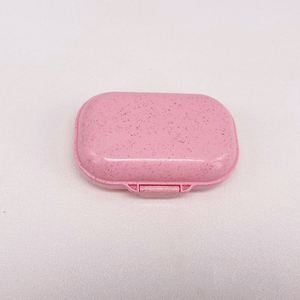 Small Moq Eco-Friendly Bpa Free Plastic Classic 7 Compartment Mini Portable Medicine <b>Case</b> Dispensed <b>Pill</b> <b>Storage</b> Box - Product Image 4