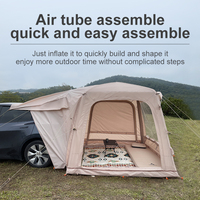 Carpa de techo de carcasa dura para exteriores, carpa impermeable plegable para techo de coche, tienda de camión para acampar