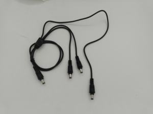 Câble séparateur de connecteur <span class=keywords><strong>Jack</strong></span> mâle DC 5521 personnalisé 5.5*2.5mm répartiteur DC avec 1 connecteur mâle et 3 connecteurs mâles câble d'alimentation - Product Image 2