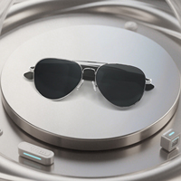 Lunettes de traduction professionnelle - Lunettes bilingues avec appels HD et verres intelligents anti-UV