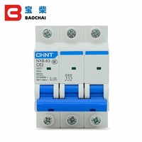 Disjoncteur modulaire série NXM Chnt 3p 4p NXB-63 Disjoncteur miniature Pièce de générateur