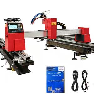 เครื่องตัดพลาสม่า CNC แบบพกพา 1500x3000 มม. พร้อมหัวตัดแบบใช้เปลวไฟ สำหรับเหล็ก/อะลูมิเนียม รุ่น Fangling F2100B และเครื่องตัดพลาสม่า CNC ขนาดเล็ก Startcam - Product Image 2