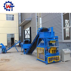 Mesin blok bumi terkompresi otomatis penuh WT2-10 mesin bata cetak hidrolik tanah liat bata berpaut - Product Image 5